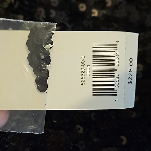 Sequins anyone?   Darling NWT Banana Republic size 4 dress - Picture 12 of 13